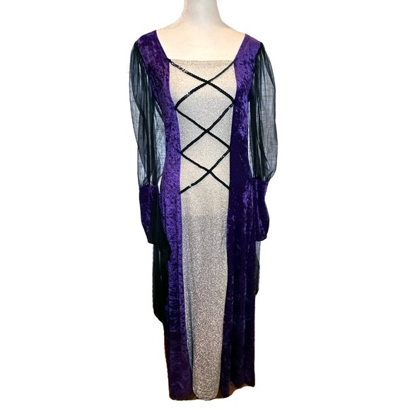 Charades Dresses & Skirts - Charades Costume Dress Renaissance Medieval Witch Queen Vampire Vintage 90s